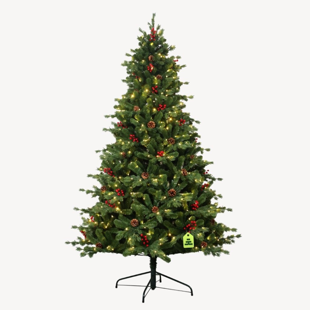 Smrek Zdobený 420 LED 180 cm