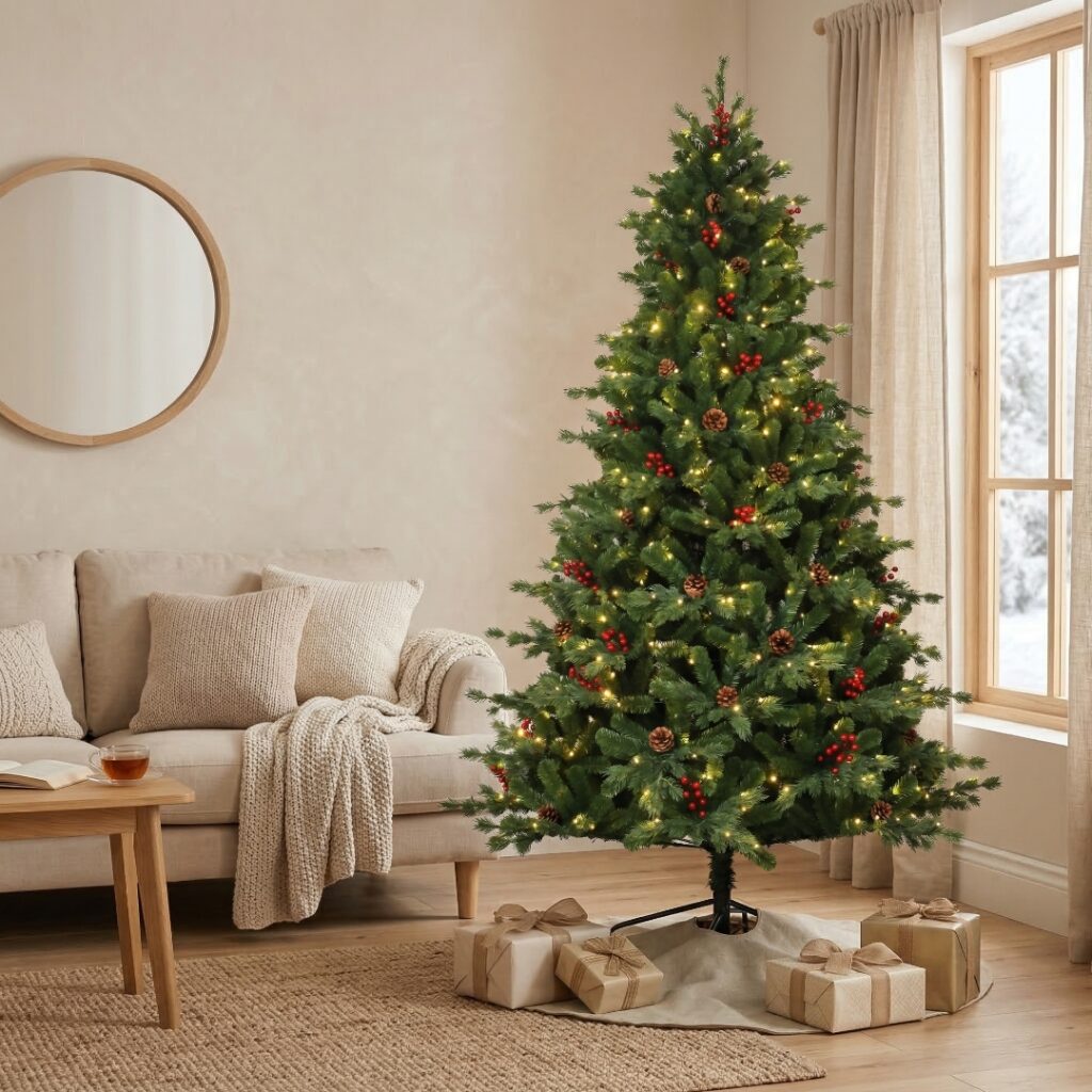 Smrek Zdobený 570 LED 210 cm - produktová galerie