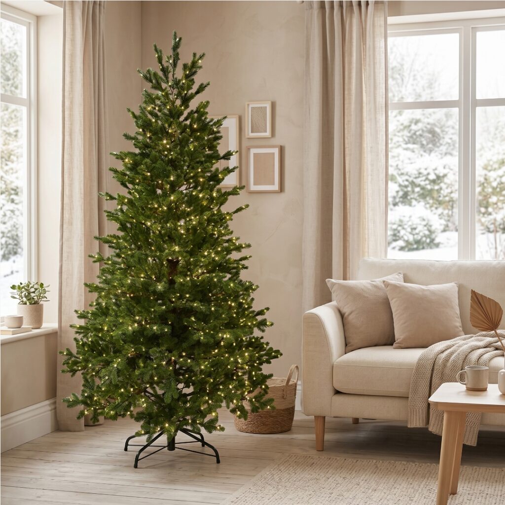 Smrek Natura 100 % 1500 LED 210 cm - produktová galerie