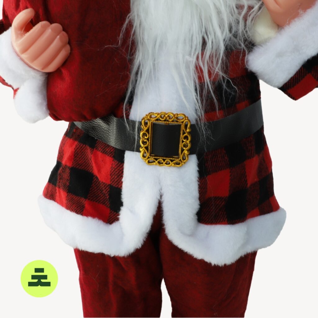 Santa Claus Silver 45 cm - produktová galerie
